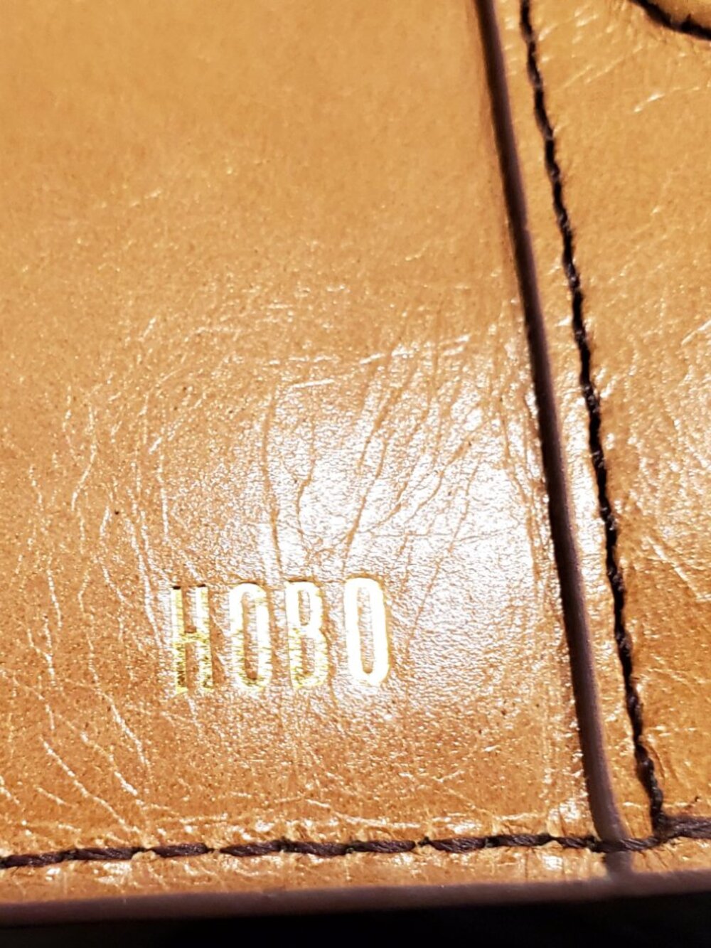 HOBO Leather Wallet Lauren Family Clutch VINTAGE - Picture 3 of 4
